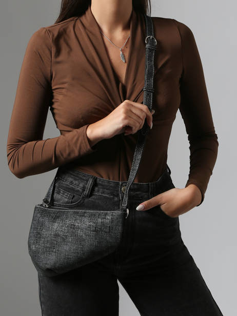 Cross Body Tas N City Nathan baume Zwart n city TW ander zicht 1