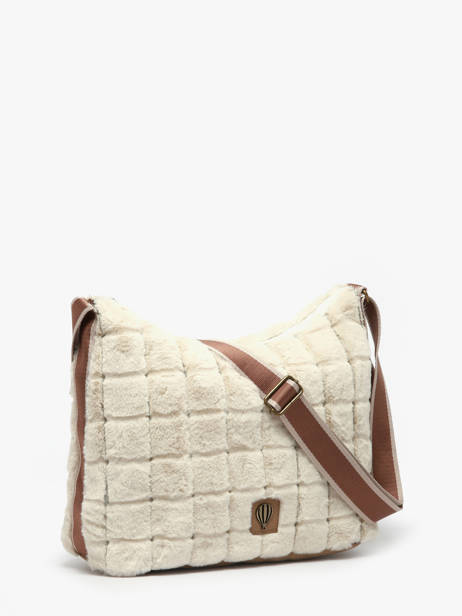 Cross Body Tas Quadri Le voyage en panier Beige quadri AHP272 ander zicht 2