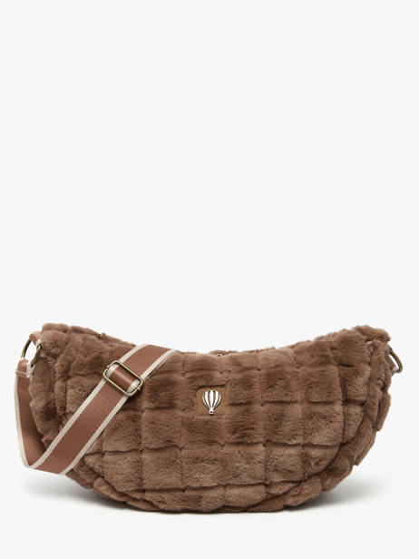 Cross Body Tas Quadri Le voyage en panier Bruin quadri AHP269