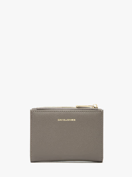 Portefeuille Saffiano David jones Bruin saffiano P163 ander zicht 2