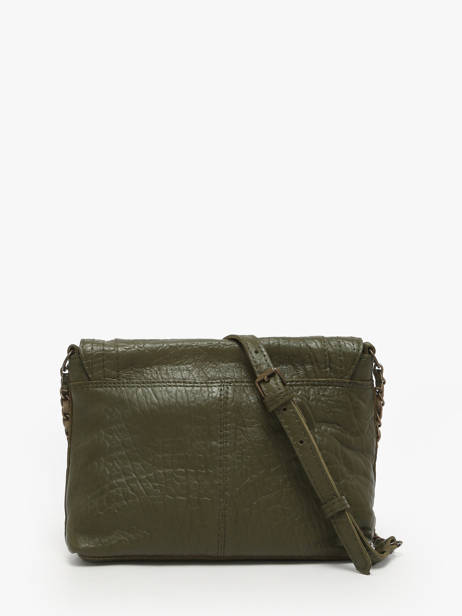 Cross Body Tas Felizia Leder Pieces Groen felizia 17116820 ander zicht 4