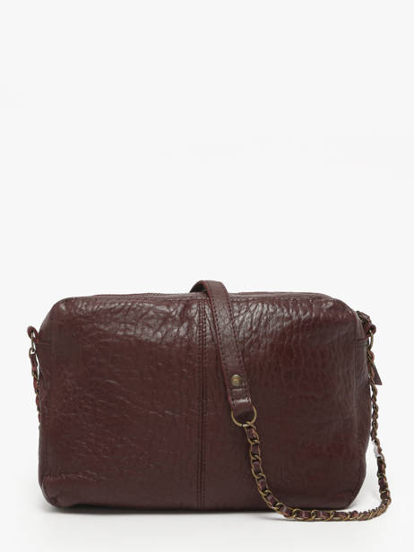 Cross Body Tas Naina Leder Pieces Bruin naina 17087872 ander zicht 3