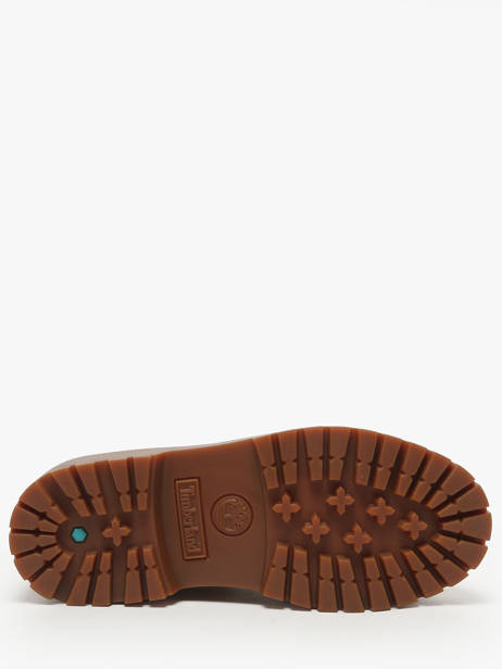 Enkellaarsjes Met Platformzool Uit Leder Timberland Bruin women 5RJD2311 ander zicht 4