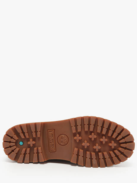 Enkellaarsjes Met Platformzool Uit Leder Timberland Bruin women 27YZEIW1 ander zicht 4