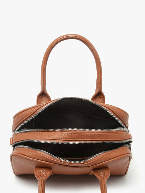 Handtas Grained Miniprix Bruin grained H8501 ander zicht 1