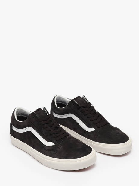 Sneakers Old Skool Uit Leder Vans Zwart men D7ZY7U1 ander zicht 1