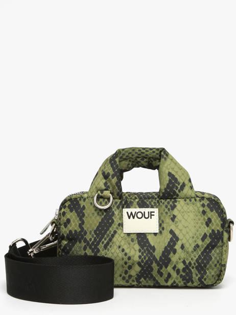 Cross Body Tas Cobra Gerecycleerd Polyester Wouf Groen cobra BM250019