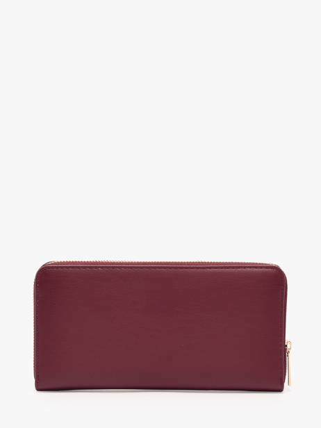 Portefeuille Tommy hilfiger Rood th icon AW17744 ander zicht 2