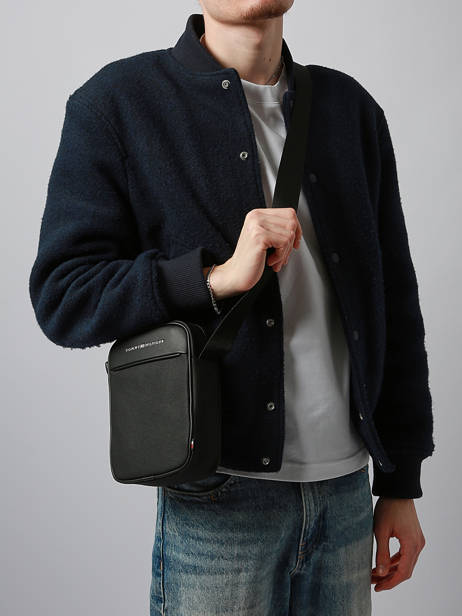 Cross Body Tas Tommy hilfiger Zwart th foundation AM13624 ander zicht 1