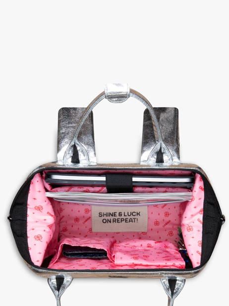 Rugzak Adventurer S Lucky Star Cabaia Zilver lucky star STA ander zicht 3