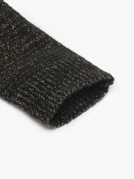 Handschoenen Pieces Zwart fortuna 17151093 ander zicht 1