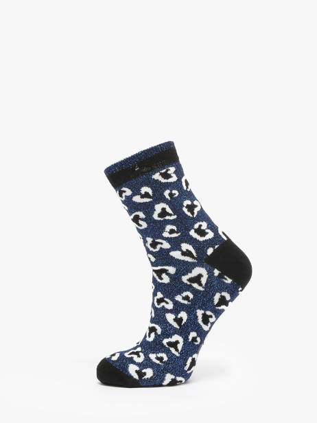 Damessokken Myriam & Sonia Cabaia Blauw socks women SON