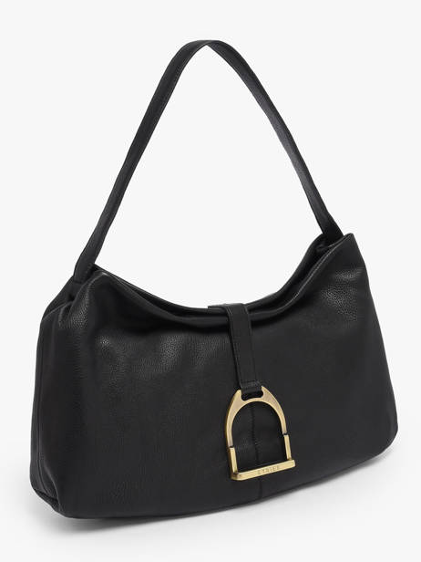 Schoudertas M Etalon Leder Etrier Zwart etalon EETA197M ander zicht 2