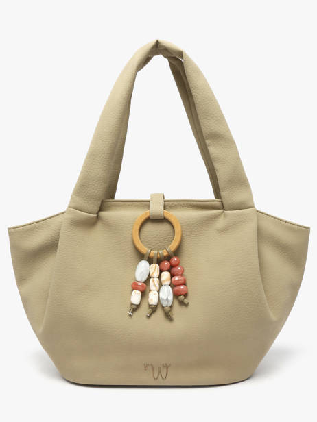Schoudertas Woomen Groen camomille pearl WCAE07
