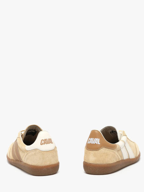 Sneakers Uit Leder Caval Beige women BAPULS20 ander zicht 2