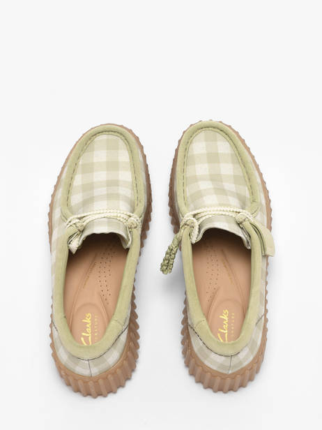 Derby Veterschoenen Met Platformzool Clarks Groen women 26186299 ander zicht 3