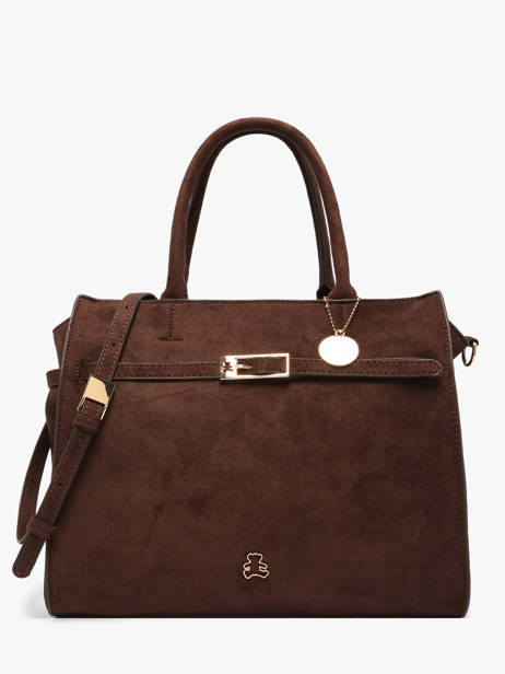 Handtas Buckle Lulu castagnette Bruin buckle D