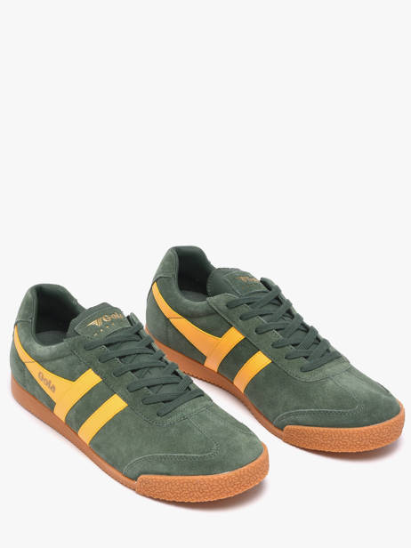 Sneakers Uit Leder Gola Groen men CMA192NI ander zicht 2