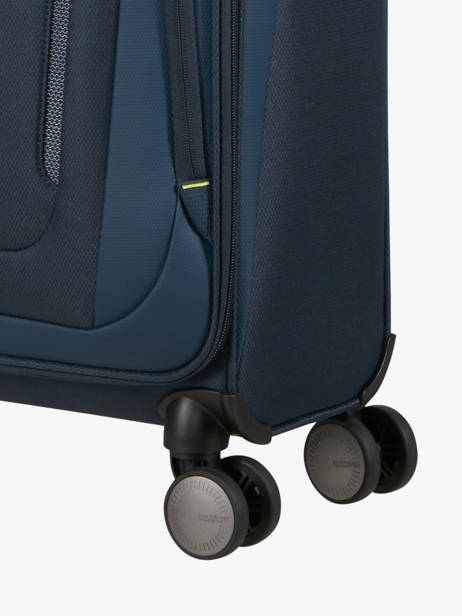 Soepele Reiskoffer Wanderlite American tourister Blauw wanderlite 158078 ander zicht 2