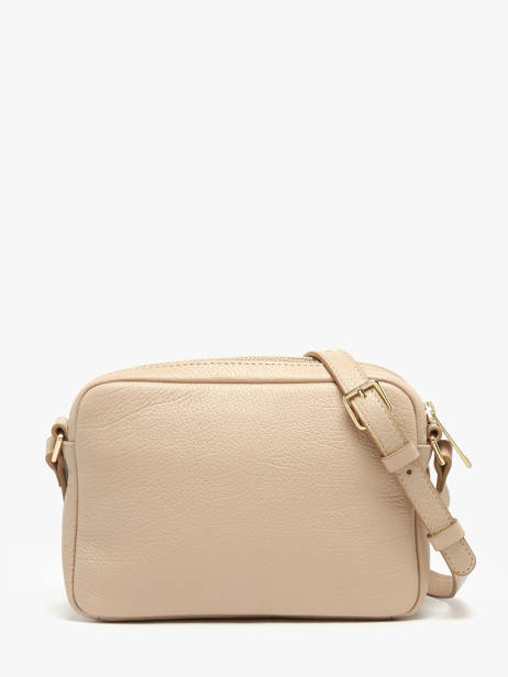 Cross Body Tas Dune Leder Lancaster Beige dune 529-20 ander zicht 4