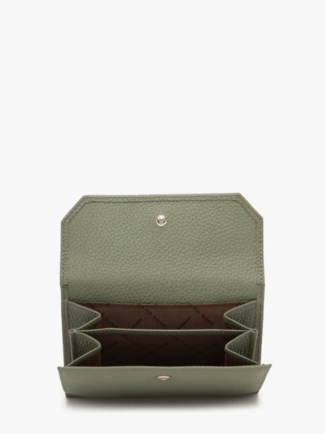 Portefeuille Original N 2 Compartimenten Leder Nathan baume Groen original n 413N ander zicht 2