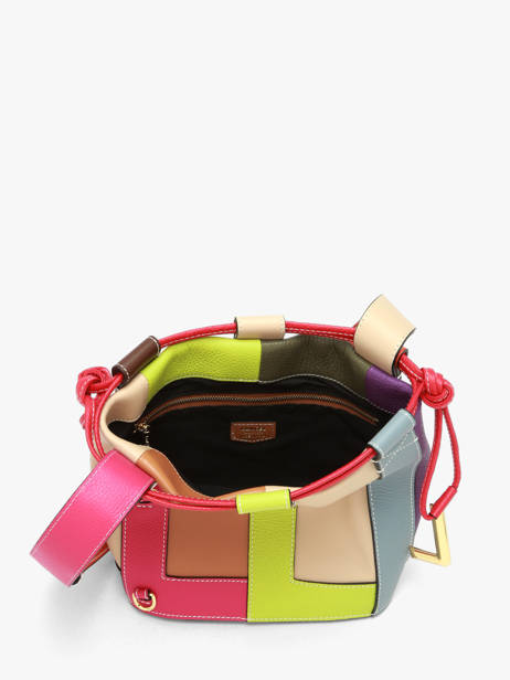 Cross Body Tas S Elles Colorblock Leder Lancel Veelkleurig elles A14203 ander zicht 4