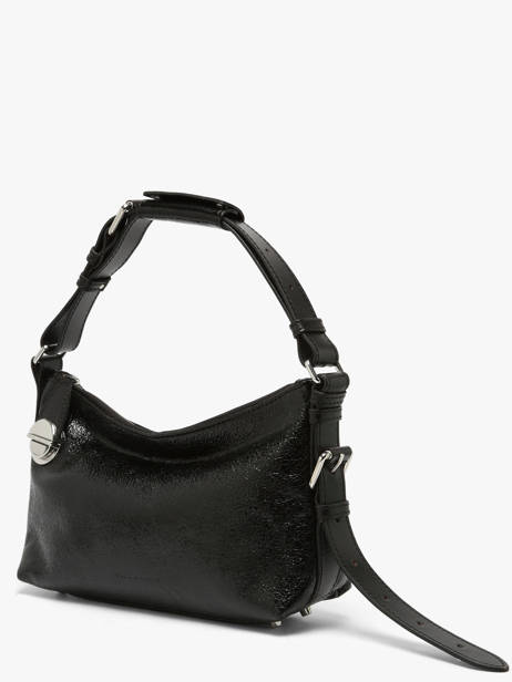 Schoudertas Eclipse Leder Paul marius Zwart eclipse ELLIBECL ander zicht 2