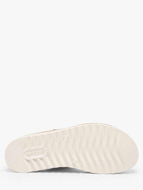 Sandalen Uit Leder Remonte Beige women 60 ander zicht 4