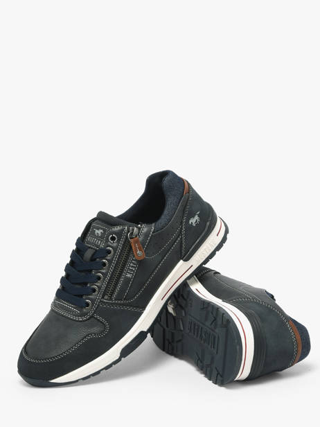 Sneakers Mustang Blauw men M0281003 ander zicht 2