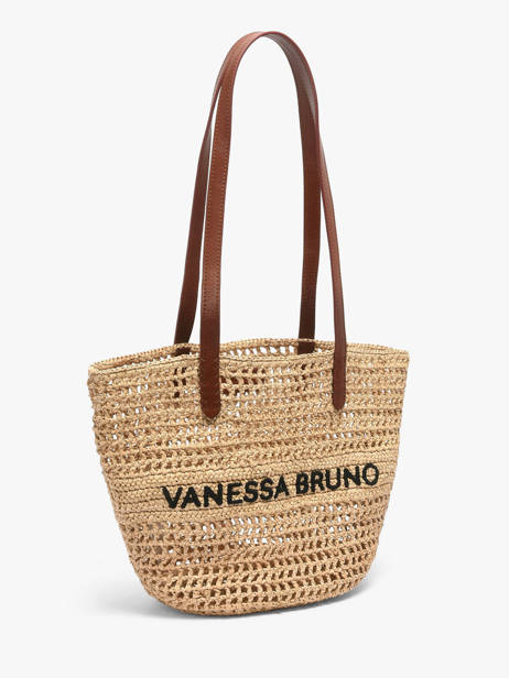 Schoudertas Cabas Raphia Raphia Vanessa bruno Beige cabas raphia 60V40818 ander zicht 1