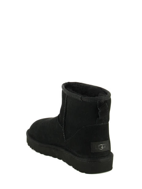Classic Mini Ii Laarzen Uit Leder Ugg Zwart women 1016222 ander zicht 4
