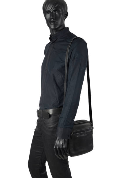 Cross Body Tas Arthur Leder Arthur & aston Zwart johany 10 ander zicht 2