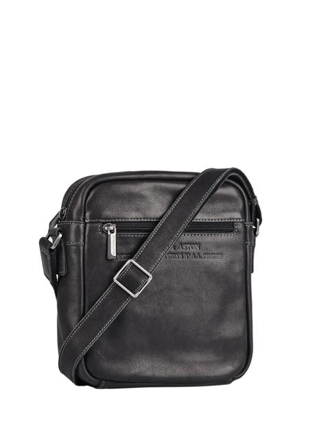 Cross Body Tas Arthur Leder Arthur & aston Zwart johany 10 ander zicht 3