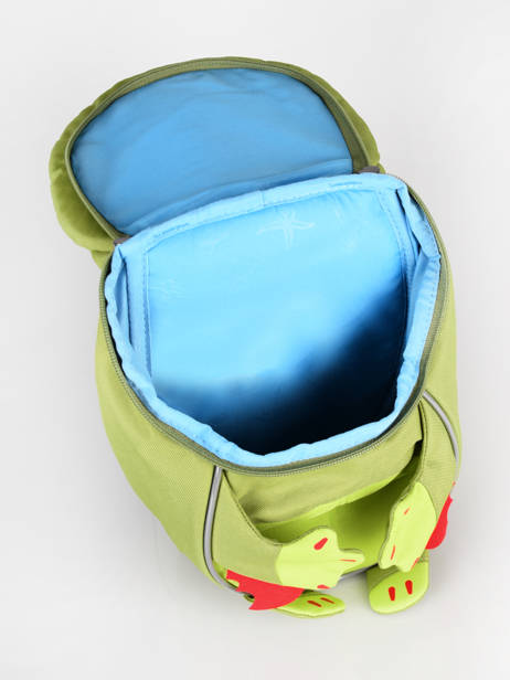Mini Rugzak Affenzahn Groen small friends AFZ-FAS2 ander zicht 3