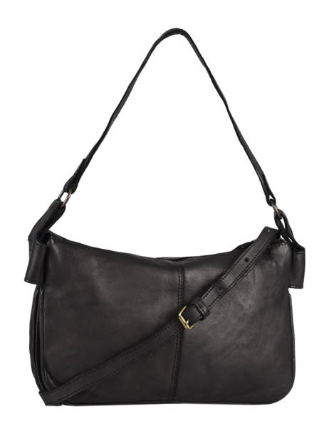 Cross Body Tas Heritage Leder Biba Zwart heritage BT18 ander zicht 4