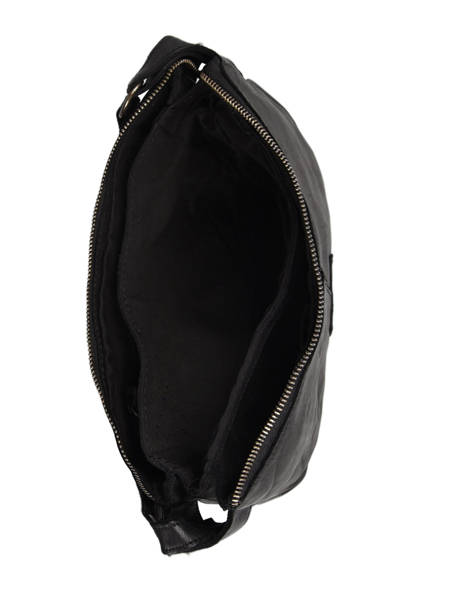 Cross Body Tas Heritage Leder Biba Zwart heritage BT18 ander zicht 3