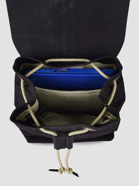 Rugzak 1 Compartiment + Pc 13'' Fitz and huxley Zwart equinoxe M ander zicht 3