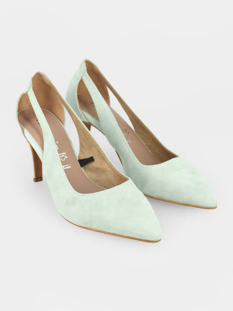Pumps Uit Suède Leder Tamaris Groen women 38 ander zicht 3