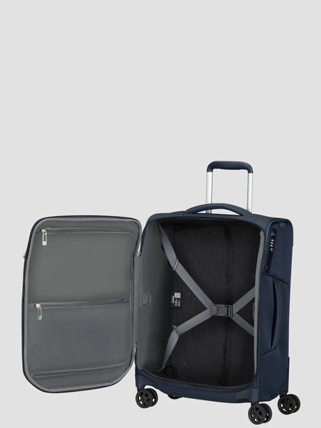 Soepele Reiskoffer Respark Samsonite Blauw respark KJ3006 ander zicht 3