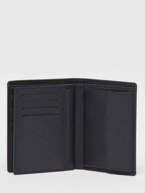 Portefeuille Leder Yves renard Zwart foulonne 56150GY ander zicht 2