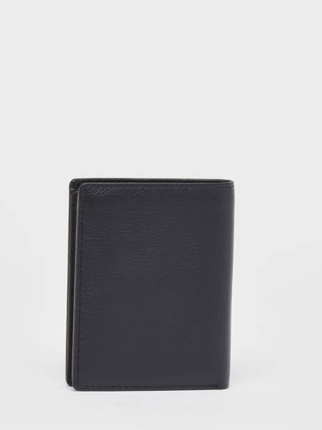Portefeuille Leder Yves renard Zwart foulonne 56150GY ander zicht 3