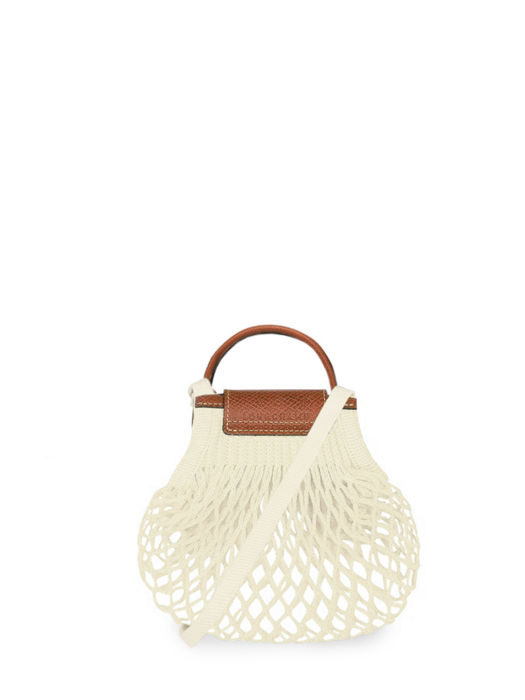 Longchamp Le pliage filet Clutch Wit