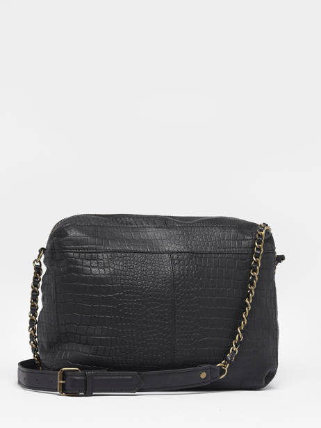 Cross Body Tas Naina Leder Pieces Zwart naina 17122474 ander zicht 4