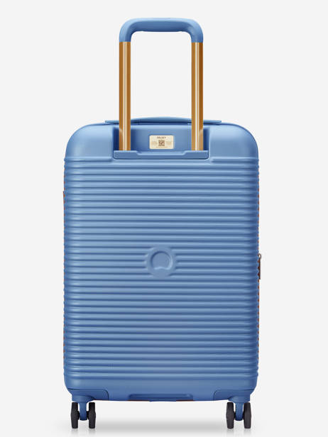 Handbagage Delsey Blauw freestyle 3859803 ander zicht 4