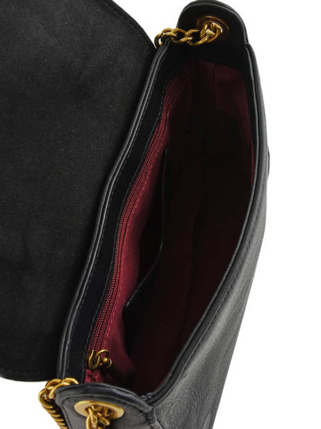 Cross Body Tas Vintage Leder Vintage Leder Nat et nin Zwart vintage CAPRI ander zicht 3