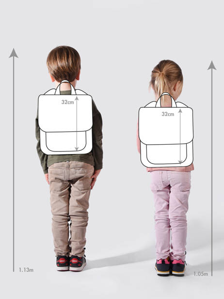 Rugzak 1 Compartiment Disney Violet made for fun 3869 ander zicht 1